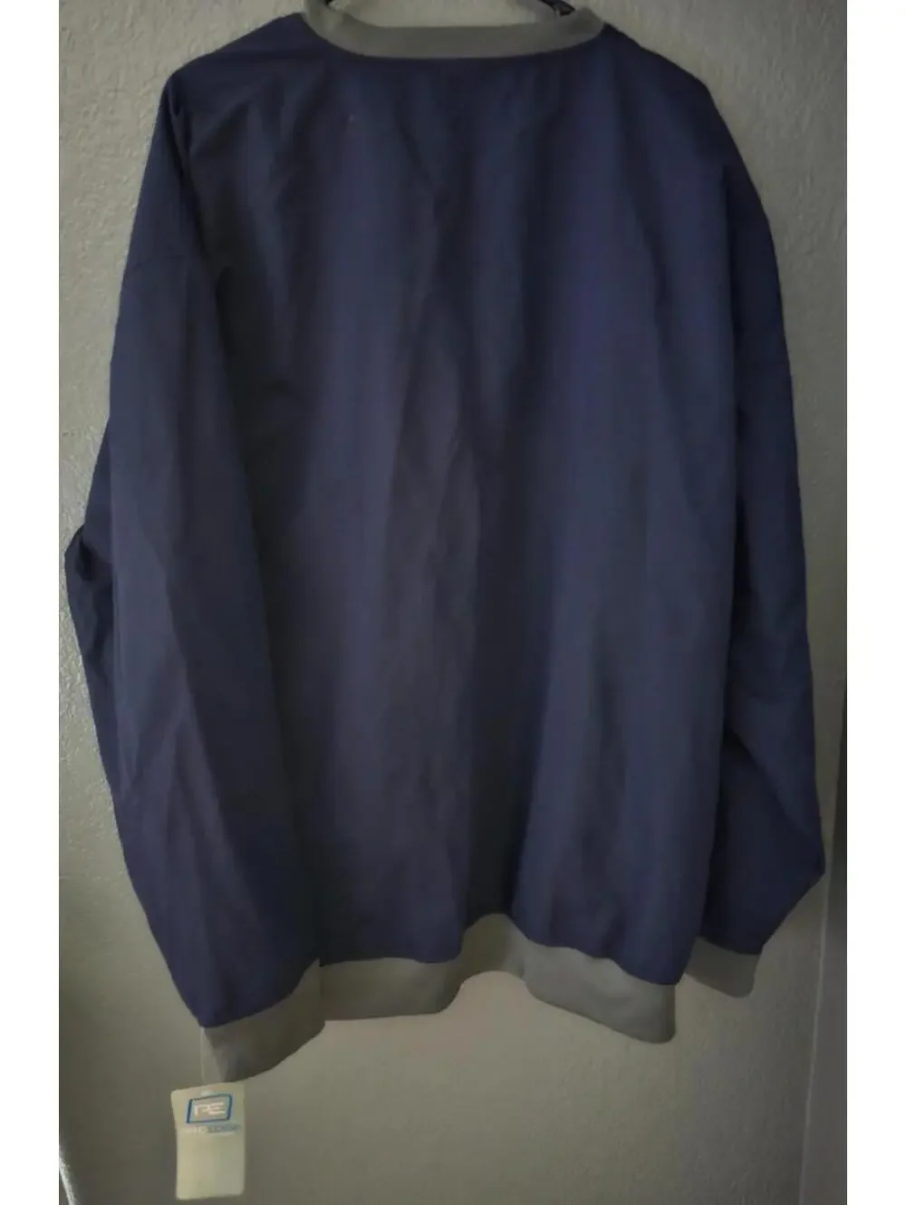 New Men's Pro Edge Michigan Wolverines Pullover Jacket Size X Large 3/4 Zipper - Picture 7 of 11